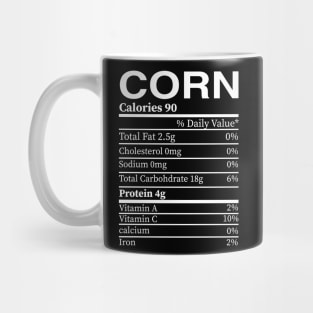 Funny Corn Nutrition Mug